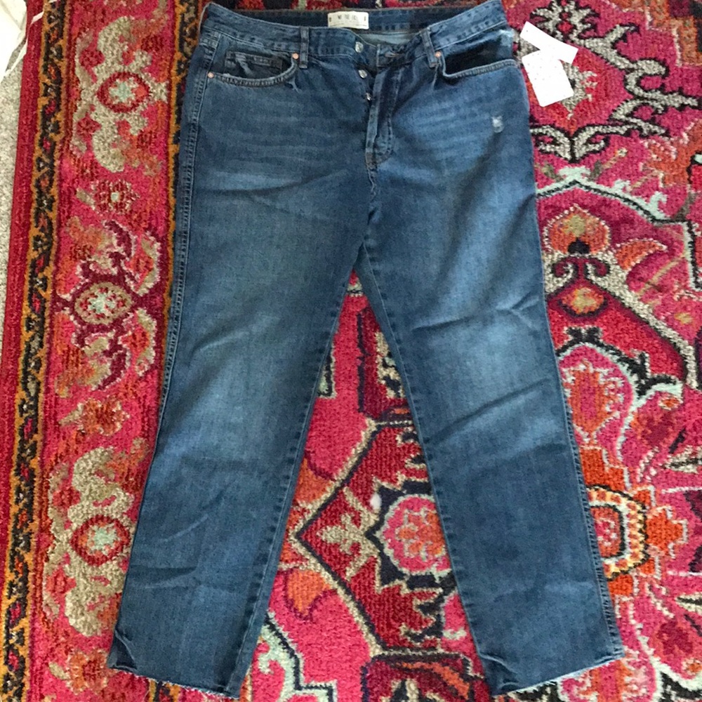 Free People High Waisted Jeans